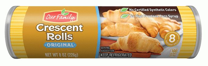 Our Family  crescent dinner rolls, 8-count Full-Size Picture